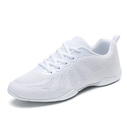 Marwoo Girls White Cheer Dance Sneakers Kids Lightweight Cheerleading Training Walking Tennis Womens Fashion Sports Shoes 2316