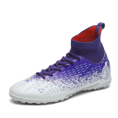 Teenage Adult Football Shoes New Fashion Large Size Sneaker Outdoor Professional Competition Training Football Footwear 31-48