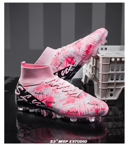 Professional Football Boots Men Soccer Shoes Society Football Cleats FG Ultralight Training Soccer Sneakers Outdoor Sports Shoe