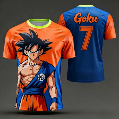 Dragon Ball Z Goku Pánske tričká s motívom anime Detské oblečenie Tričká s krátkym rukávom Základné kúsky Módne novinky Nový štýl Harajuku Y2k
