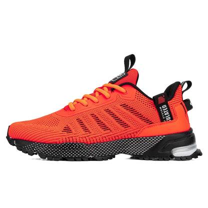 Baasploa Men Running Shoes Brand Male Designer Mesh Casual Sneakers Lightweight Lace-Up New Male Outdoor Sports Tennis Shoe