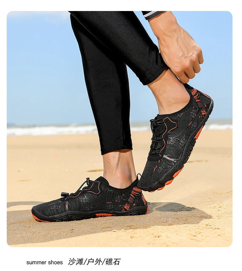 Barefoot Shoes – pánské a dámské outdoorové plážové boty, rychleschnoucí protiskluzové boty, boty pro vodní sporty, indoorové fitness boty, sportovní boty
