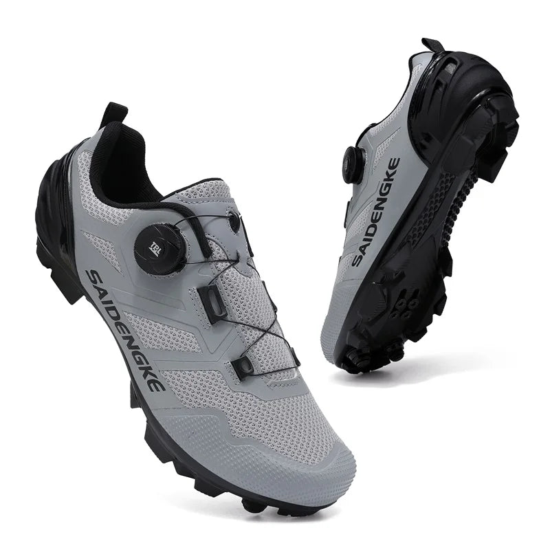 Sapatilhas de Ciclismo Unissexo Novas Profissionais Leves Luxyry Originais para Estrada em Borracha MTB Corrida Bicicleta Moda Bike Street Sports