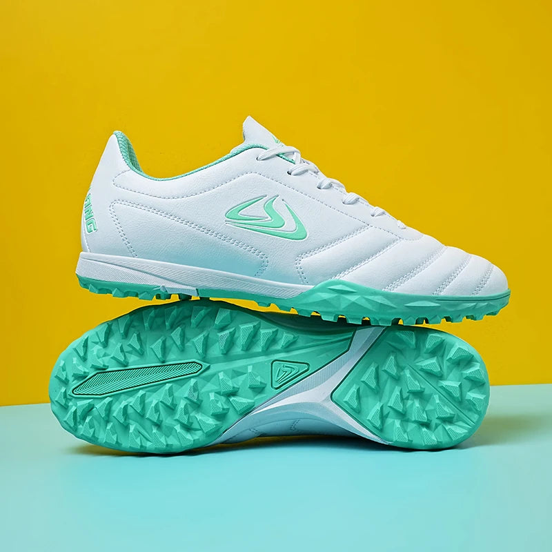 Nouvelles chaussures de football pour hommes, chaussures de soccer d'extérieur TF FG, crampons pour terrain en herbe, chaussures d'entraînement confortables, chaussures de match, futsal, chaussures de sport respirantes pour