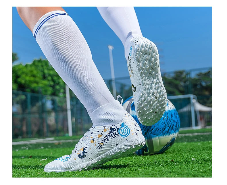 Moški profesionalni nogometni čevlji, protizdrsni nogometni čevlji, unisex, dihalni, za futsal, športni, novi čevlji s špicami, neposredna dostava, ultralahki