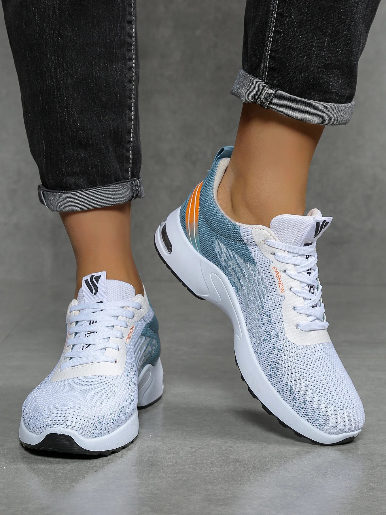 Men's shoes Autumn Men's casual shoes: Fashionable versatile breathable mesh casual sports shoes Affordable Free shipping