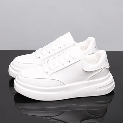 New Couple's Small White Shoes Men's Shoes Women Sports Shoes Men's Sneakers Increased Height Inside Casual Sports Shoes