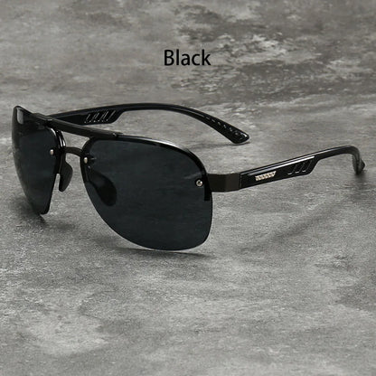 Fashion Vintage Eyewear Gradient Lens Pilot Sunglasses Men and Women Fishing Driving Man Luxury Brand Designer Sun Glasses