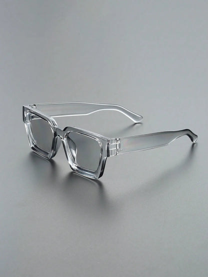 1/2 PC S Classic Fashion Square Plastic Frame Women Sunglasses For Men Daily Life Shades Eyewear Accessories.