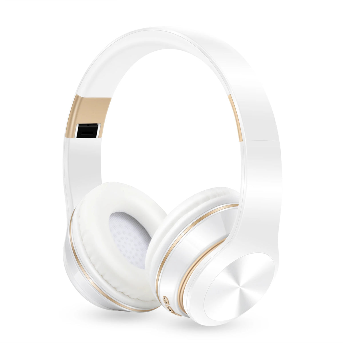 Écouteurs Bluetooth sans fil pliables pour ordinateur, avec micro, suppression du bruit, casque de jeu stéréo HIFI