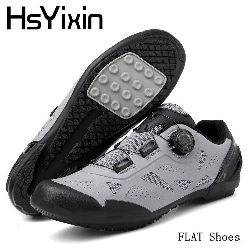 Riding Shoes - Men's and Women's MTB Cycling Shoes - Professional Road Cycling Shoes - Flat Shoes - MTB Road Cycling Sports Shoe