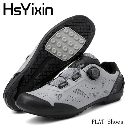 Riding Shoes - Men's and Women's MTB Cycling Shoes - Professional Road Cycling Shoes - Flat Shoes - MTB Road Cycling Sports Shoe