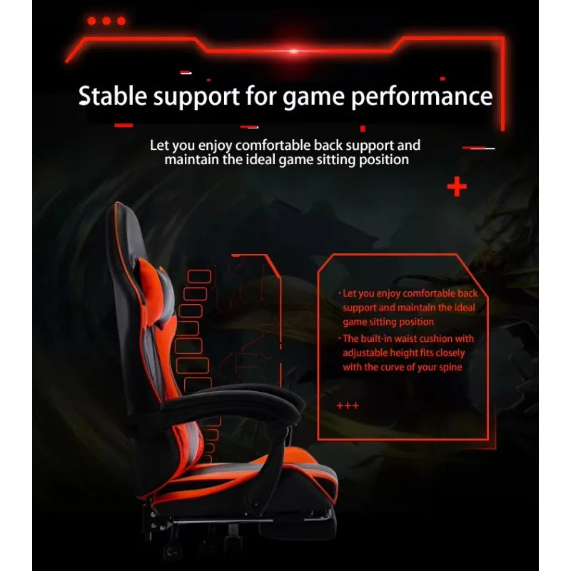 Computer Chair Can Lie Office Chair Anchor Gaming Chair