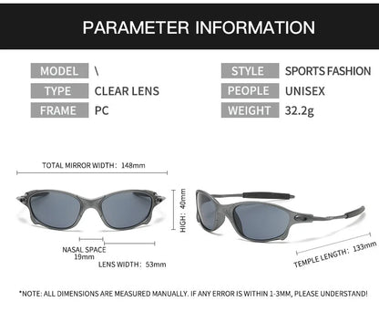 TANGOWO Rectangle Full Rim Frame Sunglasses For Men Y2K Mirror Vintage Classic Taking Photos Sand Sea Drivng UV400 Shade
