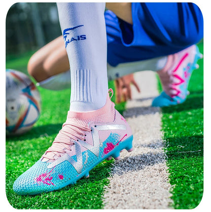 Scarpe da calcio da uomo, scarpe da calcio Society, scarpe da calcio professionali, scarpe da calcio da campo veloce al coperto, scarpe da ginnastica da ragazzo, allenamento originale