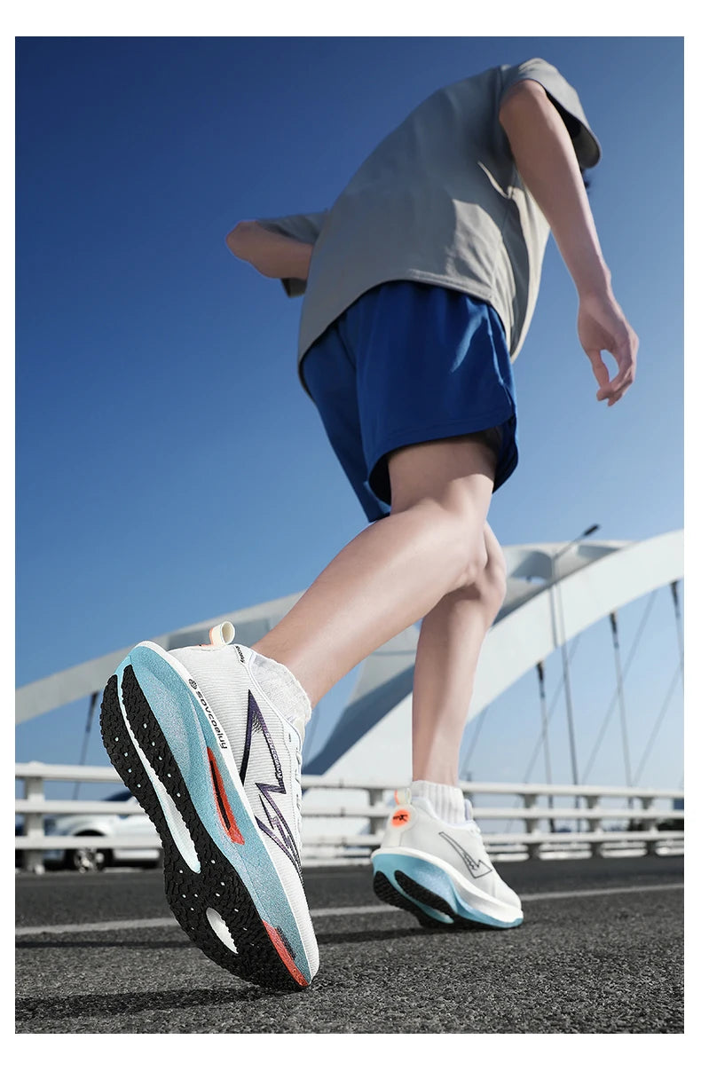2026 löparskor med karbonplatta för maraton, sportiga, andningsbara och lätta sneakers för män och kvinnor, bekväma, halksäkra, avslappnad nyhet