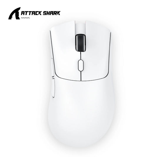 Attack Shark R1 Tri-Mode 2.4g-BT-Wired, PAW3311 18000DPI, 59g  Lightweight Gaming Mouse