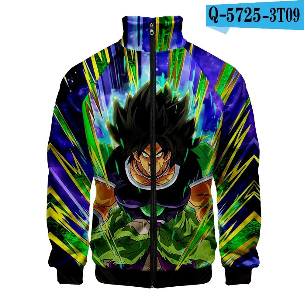 Dragon Ball Goku Hoodies Kids Boys Sweatshirts Anime Clothes Costume Hoody Gohan Beerus Pullovers Men Women Tracksuits Tops
