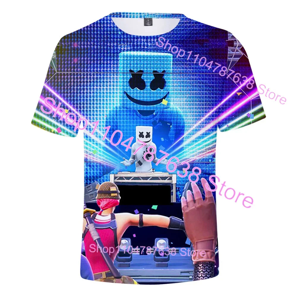 Letné tričko Raven Ultima Knight F-Fortnite s 3D potlačou Banana Peely Pánske tričko Battle Royale Hry Tričká Narodeninové darčeky