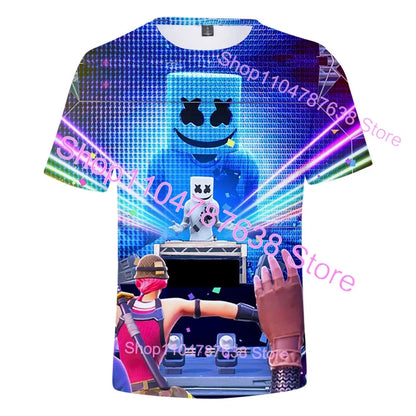 Letné tričko Raven Ultima Knight F-Fortnite s 3D potlačou Banana Peely Pánske tričko Battle Royale Hry Tričká Narodeninové darčeky