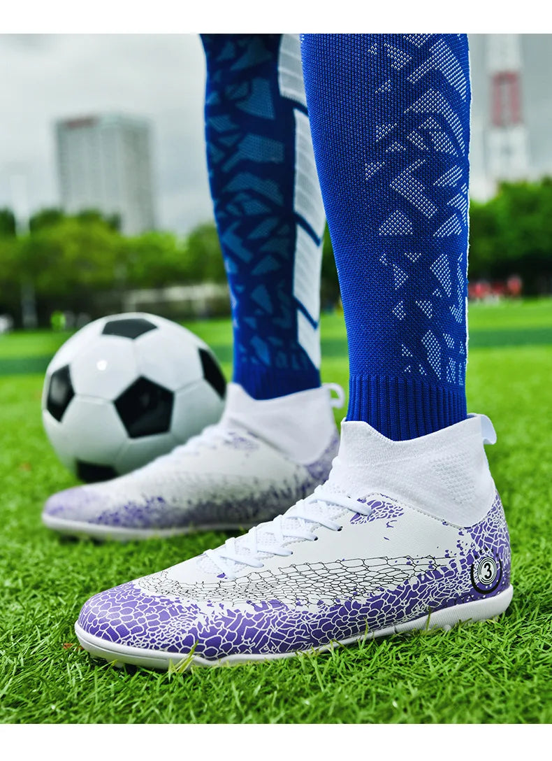 Nouvelles Chaussures de Football 2026 pour Hommes, Baskets à Crampons Professionnelles, Chaussures de Football d'Entraînement pour Enfants, Chaussures de Futsal pour Garçons