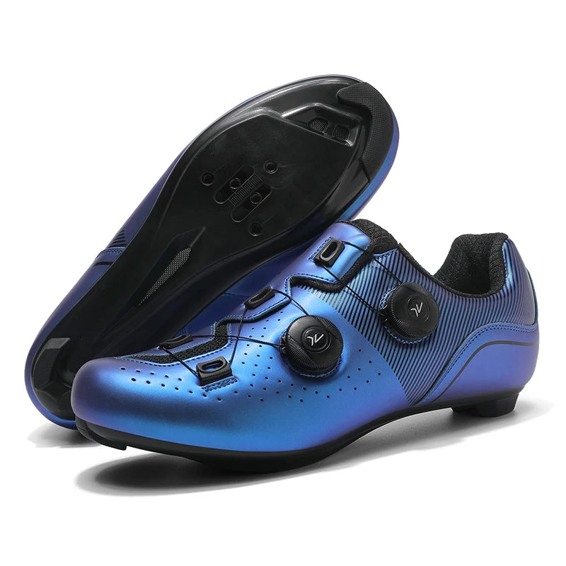 2025 new arrival professional cycling shoes, racing road bike SPD cleat shoes, ultralight self-locking MTB bicycle sneakers unisex