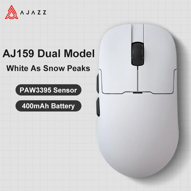 Ajazz AJ159 PRO/APEX Gaming Mouse 8000Hz Rebound Rate Paw3950 Color Screen Magnetic Stand AJ159P Office & Gaming