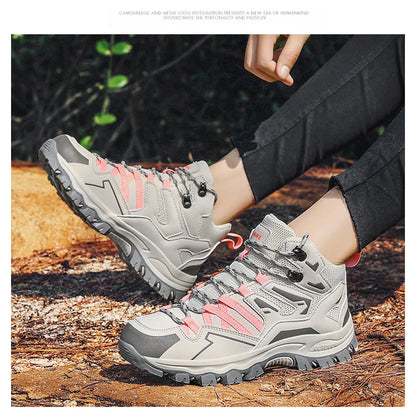 Zapatillas de senderismo unisex, zapatillas deportivas para actividades al aire libre, botas de acampada, zapatillas impermeables de mujer para caminar, zapatillas de senderismo antideslizantes