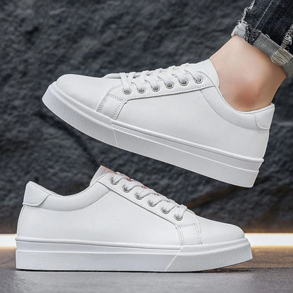 Nejprodávanější módní pánské boty na skateboard, trendy bílé boty, studentské sportovní a volnočasové boty, univerzální pánské boty