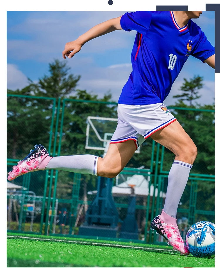 Professional Football Boots Men Soccer Shoes Society Football Cleats FG Ultralight Training Soccer Sneakers Outdoor Sports Shoe