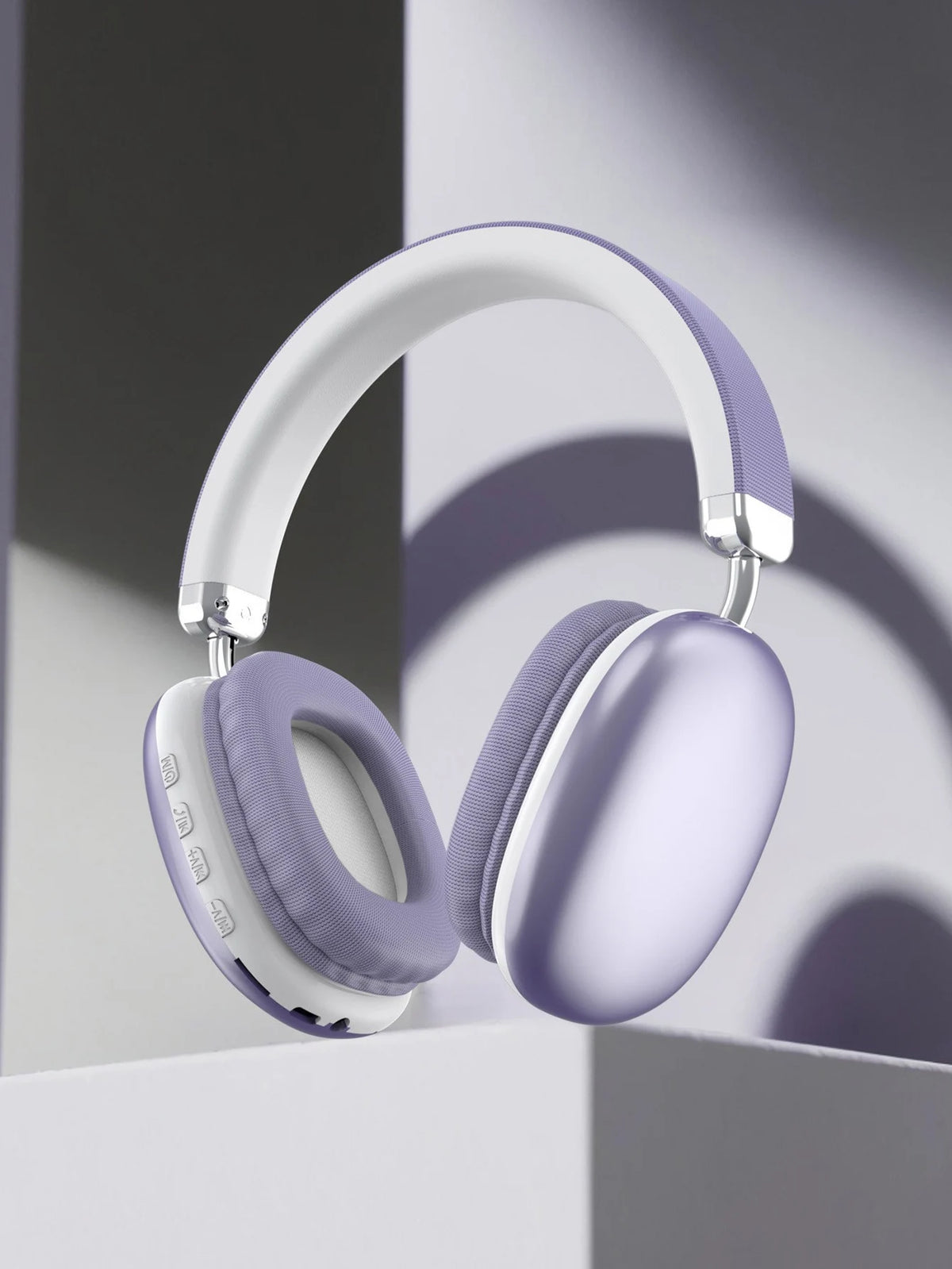Casque sans fil supra-auriculaire, puce 5.3, Hi-Fi 360 °   Casque sans fil élégant avec son surround, connexion double appareil, longue autonomie de la batterie