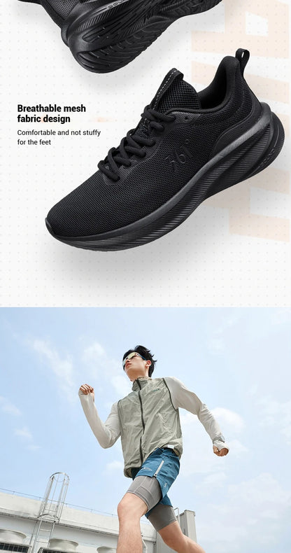 361 Degrees Fengye 5.0 Running Shoes Lightweight Wear Resistant Shock Absorbent Breathable Soft Soled Male Sneakers 672542210F