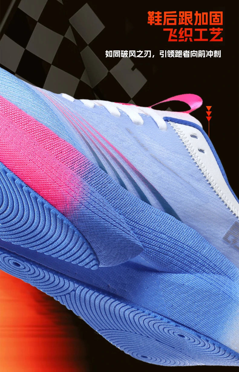 New Running Shoes Carbon Plate Marathon Men Sports Breathable Lightweight Women's Comfortable Athletic Non-slip Sneakers Casual