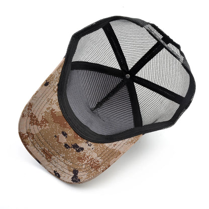 Modische Trucker-Caps mit besticktem Ziegen-Patch, Vier-Jahreszeiten-Snapback-Baseballcap für Herren und Damen, verstellbare Schirmmütze