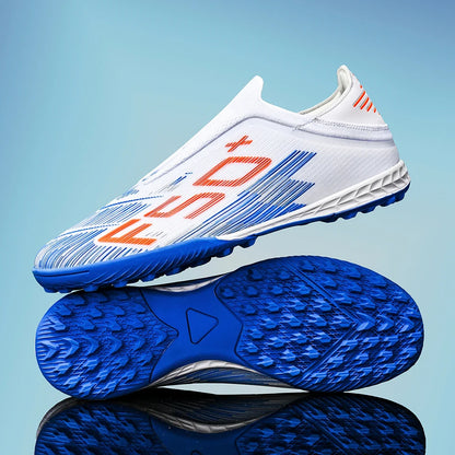 Nouvelles chaussures de football pour hommes, chaussures de soccer ultralégères, crampons, chaussures de futsal unisexes de haute qualité, vente chaude, baskets professionnelles TF/FG