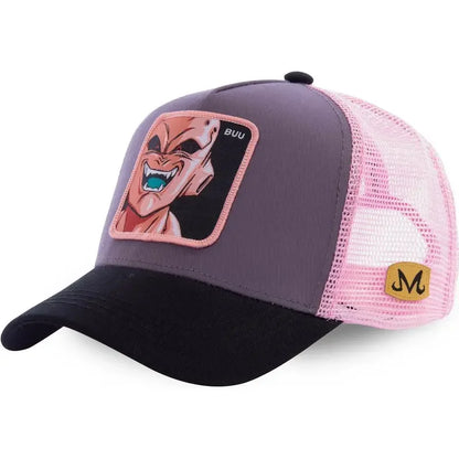 ALL Styles Dragon Ball Baseball Cap Snapback Peaked Cap Men's Embroidery Hip-Hop Cap Style Sun Visor Adjustable Trucker Mesh Cap