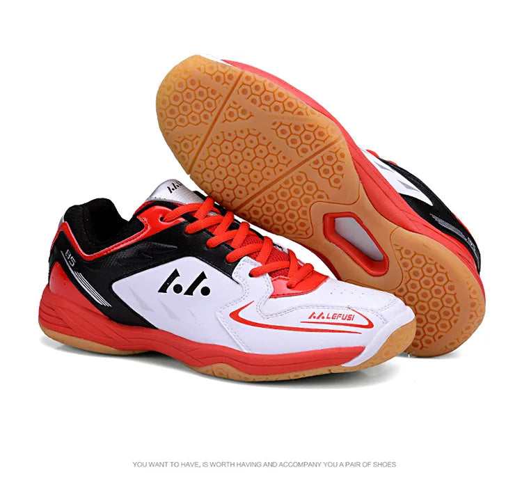 Sapatos de badminton para competição profissional, para homem e mulher, sapatos desportivos unissexo, sapatos de ténis, leves, ténis de mesa