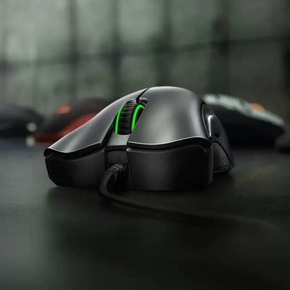 Razer DeathAdder Essential Wired Gaming Mouse / Wired Mice 6400DPI 5 Independently Buttons For Laptop PC Gamer