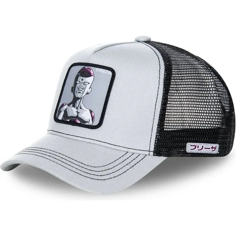 ALL Styles Dragon Ball Baseball Cap Snapback Peaked Cap Men's Embroidery Hip-Hop Cap Style Sun Visor Adjustable Trucker Mesh Cap