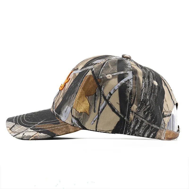 New Camo Baseball Cap Fishing Caps Men Outdoor Hunting Camouflage Jungle Hat Airsoft Tactical Hiking Casquette Hats