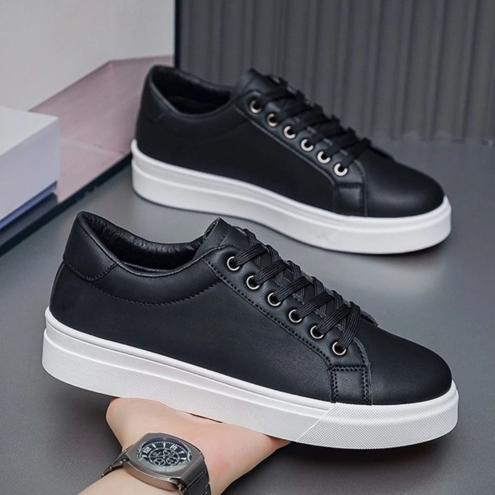 Nejprodávanější módní pánské boty na skateboard, trendy bílé boty, studentské sportovní a volnočasové boty, univerzální pánské boty