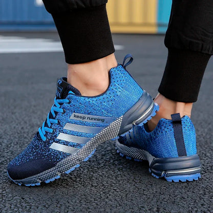 Men's and Women's Flats Fashion Casual Sneakers Couple Walking Shoes Plus Size 36-48 Breathable Fitness Running Shoes Men Shoes