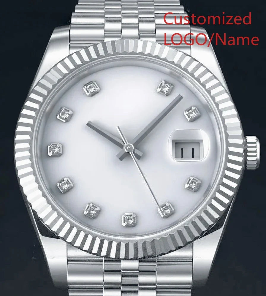 A989 Store Customized Watch Men's Women Automatic Mechanical Watch 36mm 40mm 904L Stainless Steel Black Blue