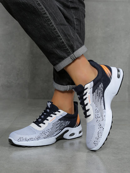 Men's shoes Autumn Men's casual shoes: Fashionable versatile breathable mesh casual sports shoes Affordable Free shipping