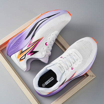 Mens Running Shoes 2025 New Breathe Mesh Cushioned Sneakers Fashion Outdoor Sports Casual Tennis Shoes for Men