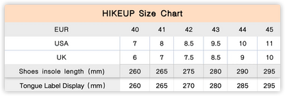 HIKEUP Zapatillas de exterior de moda para hombre, calzado deportivo casual de senderismo, botas de trekking de montaña y camping, antideslizantes y resistentes al desgaste
