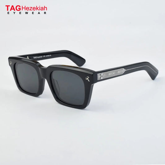 2026 Sunglasses Thick Heavy  Japanese Style Men Fashion Sun glasses brand Acetate High Quality Classical Uv400 QUENTIN Sunglass