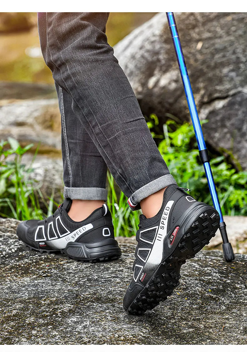 Wasserdichte Herren-Wanderschuhe, Outdoor-Schnürschuhe, Damenschuhe für den Fahrrad- und Freizeitbereich, rutschfeste Feld- und Taktik-Trainingsschuhe