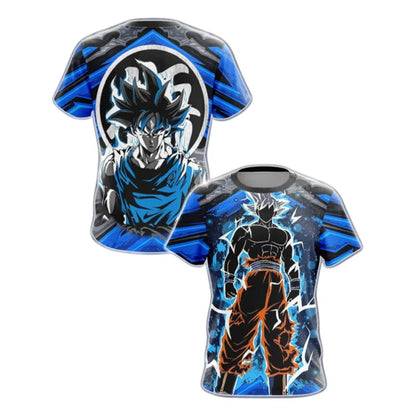 Dragon Ball Z herr-T-shirt Vegeta Streetwear Trend Y2K Harajuku sommar Vegeta T-shirt Anime Saiyan kortärmad Goku-tröja