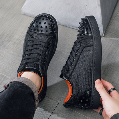 Hot-selling Skateboard Shoes for Man Leisure Walk Sneakers Versatile Men Vulcanized Shoes Outdoor Tenis Masculino Punk Trainers